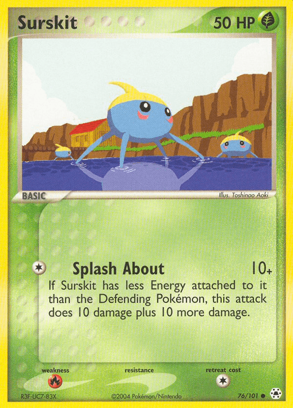 Surskit — Hidden Legends #76