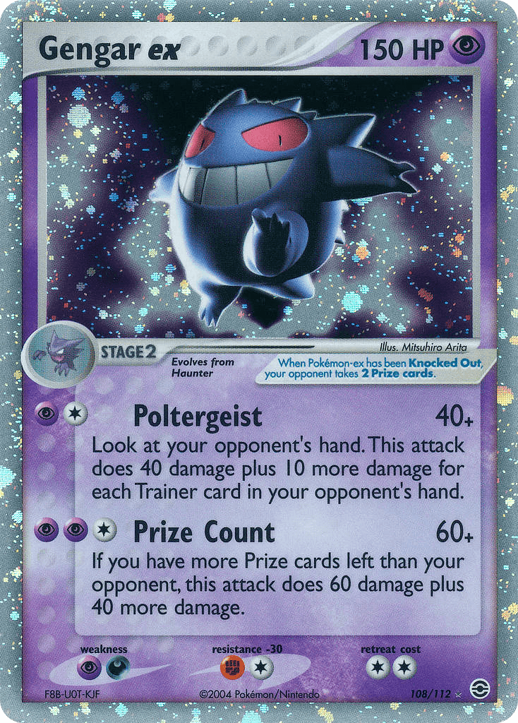 Gengar ex — FireRed & LeafGreen #108