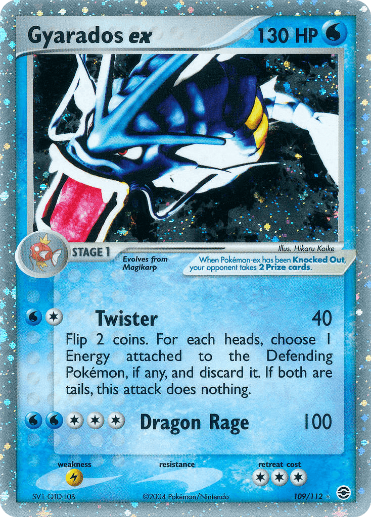 Gyarados ex — FireRed & LeafGreen #109