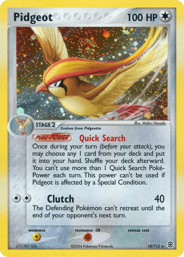 Pidgeot — FireRed & LeafGreen #10