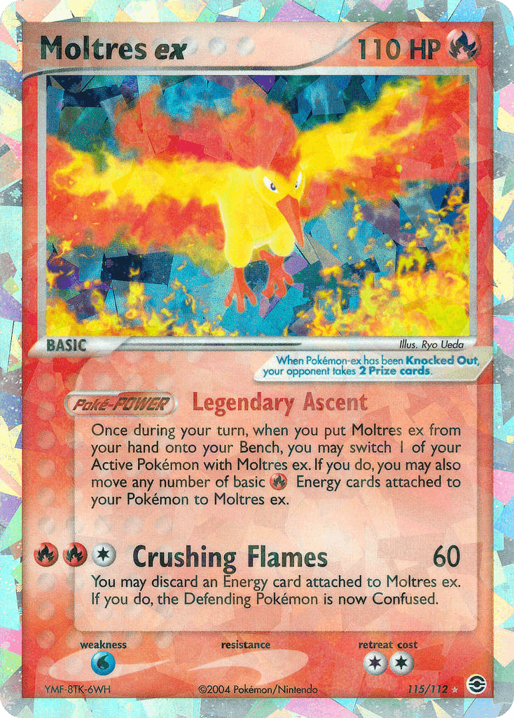 Moltres ex — FireRed & LeafGreen #115