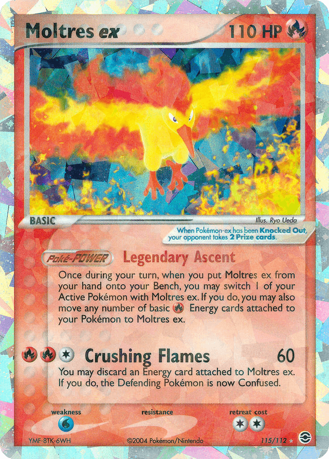 Moltres ex — FireRed & LeafGreen #115