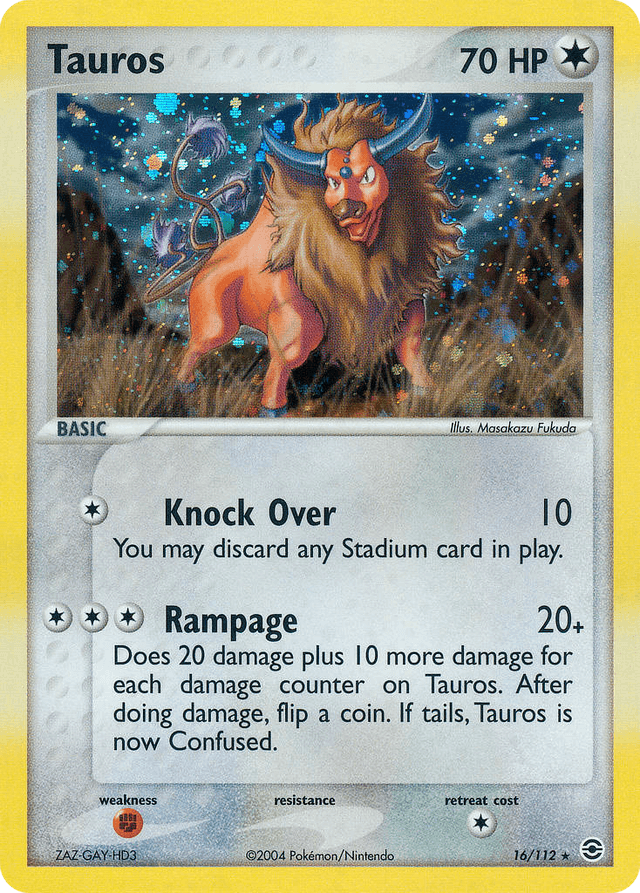 Tauros — FireRed & LeafGreen #16