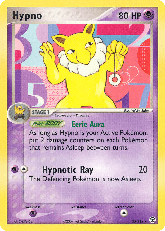 Hypno — FireRed & LeafGreen #25