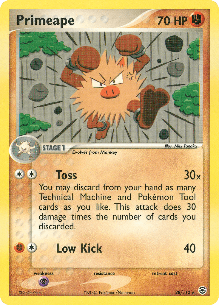 Primeape — FireRed & LeafGreen #28