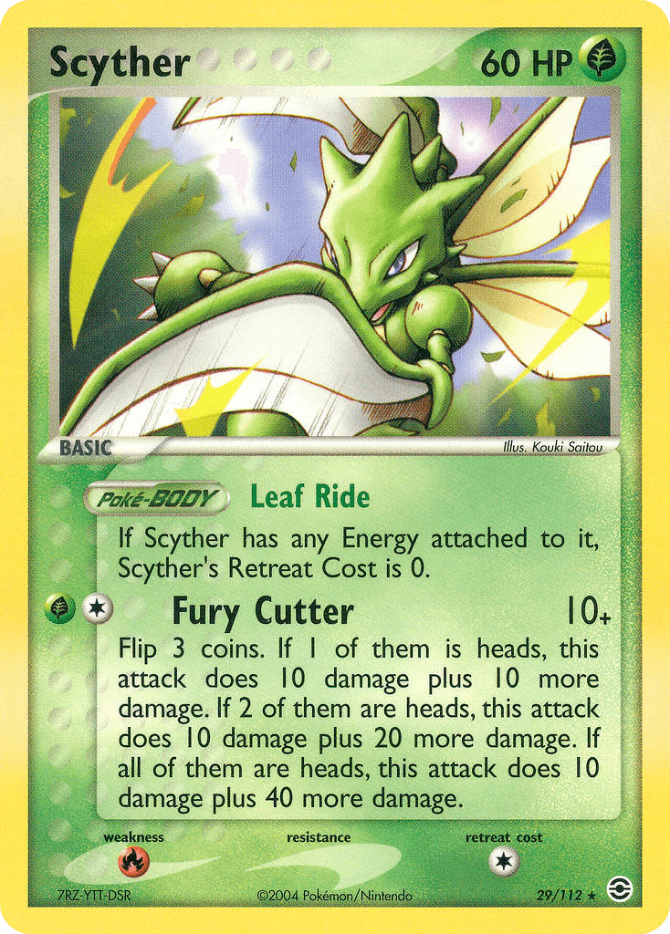 Scyther — FireRed & LeafGreen #29