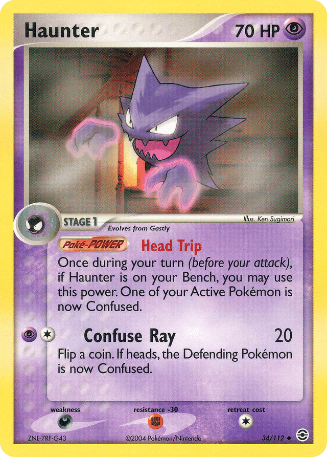 Haunter — FireRed & LeafGreen #34