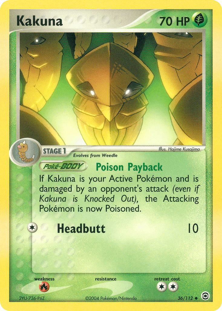 Kakuna — FireRed & LeafGreen #36