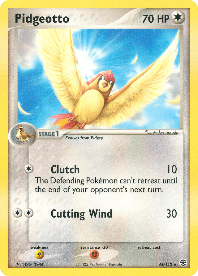 Pidgeotto — FireRed & LeafGreen #45