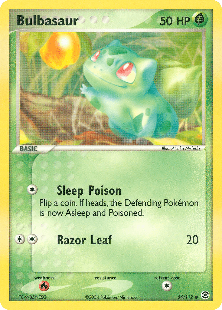 Bulbasaur — FireRed & LeafGreen #54