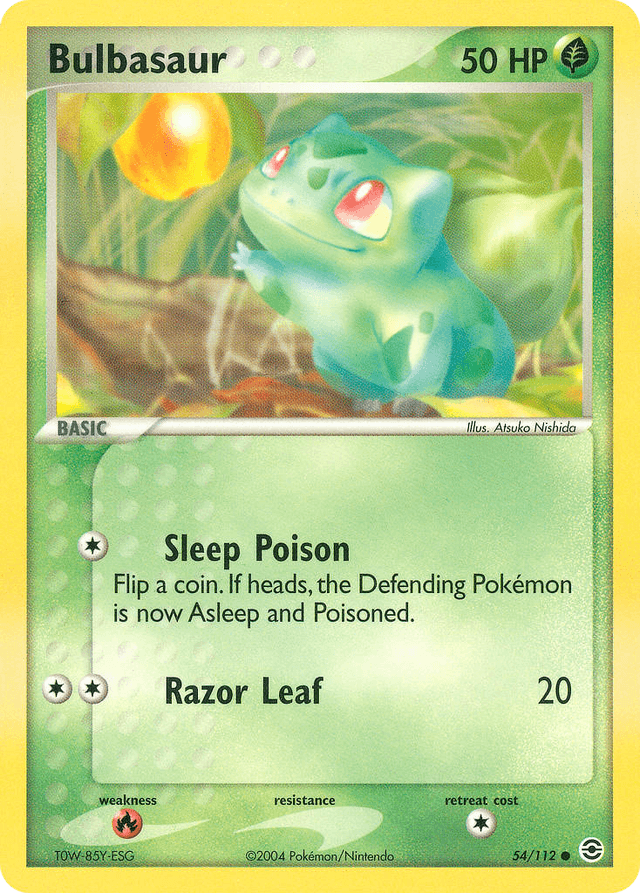 Bulbasaur — FireRed & LeafGreen #54