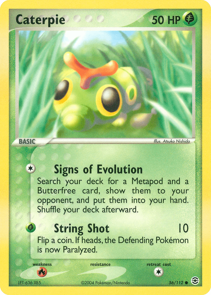 Caterpie — FireRed & LeafGreen #56