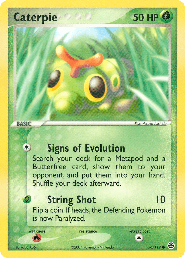 Caterpie — FireRed & LeafGreen #56