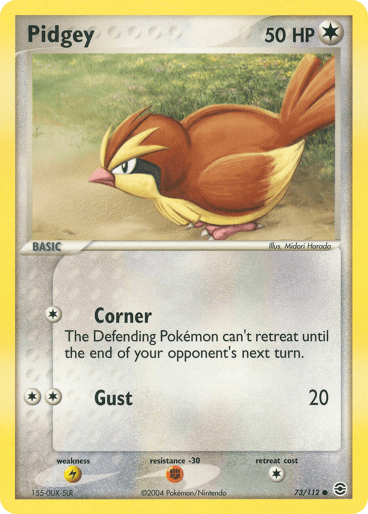 Pidgey — FireRed & LeafGreen #73
