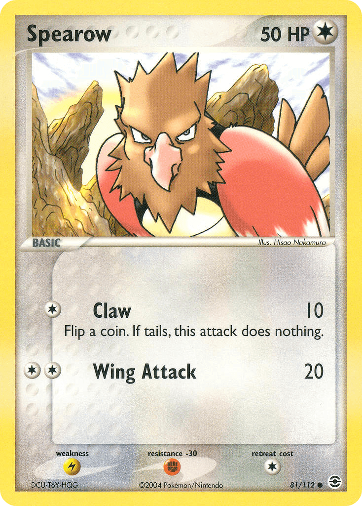 Spearow — FireRed & LeafGreen #81