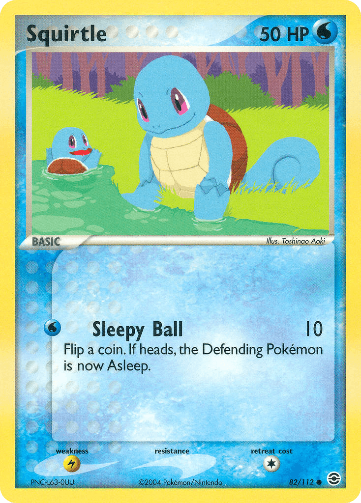 Squirtle — FireRed & LeafGreen #82