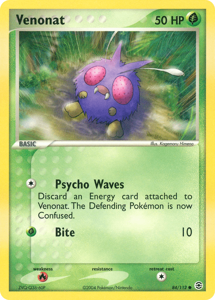 Venonat — FireRed & LeafGreen #84