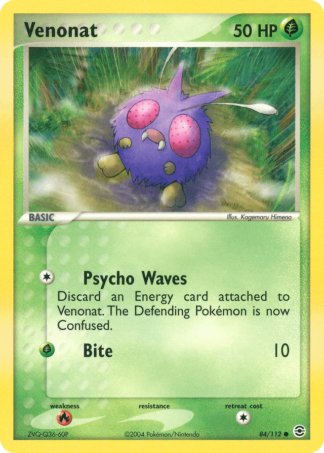 Venonat — FireRed & LeafGreen #84