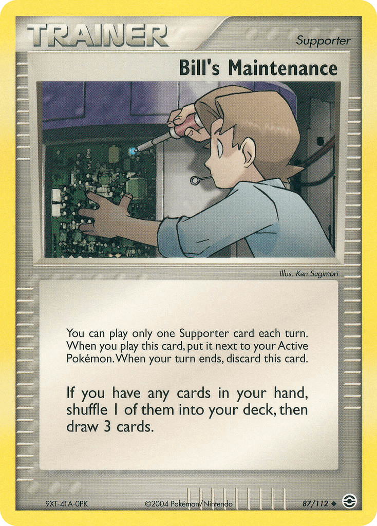 Bill's Maintenance — FireRed & LeafGreen #87