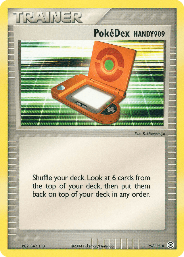 PokéDex HANDY909 — FireRed & LeafGreen #96