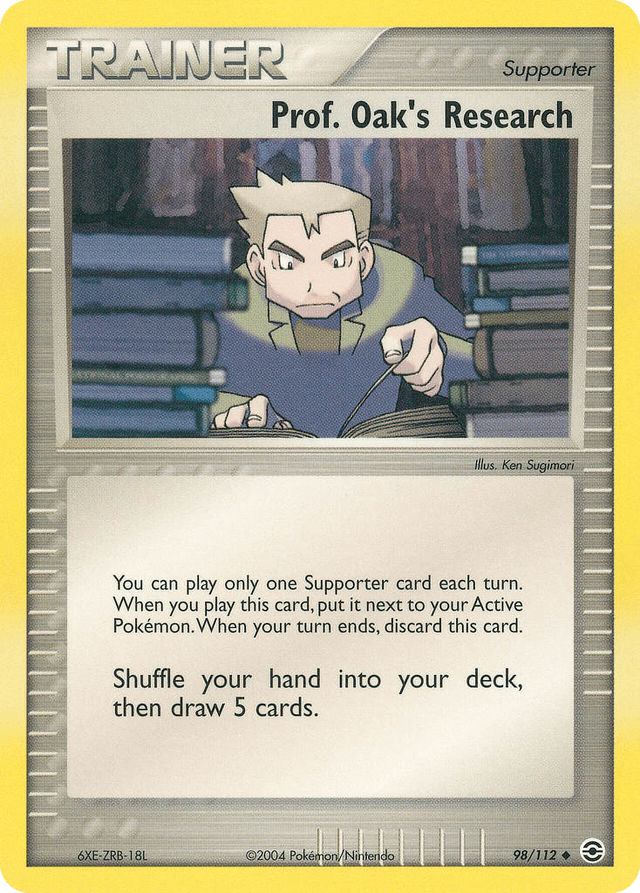 Prof. Oak's Research — FireRed & LeafGreen #98