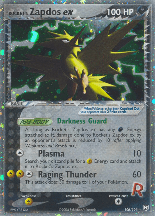 Rocket's Zapdos ex — Team Rocket Returns #106