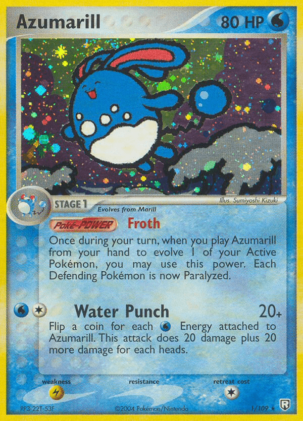Azumarill — Team Rocket Returns #1