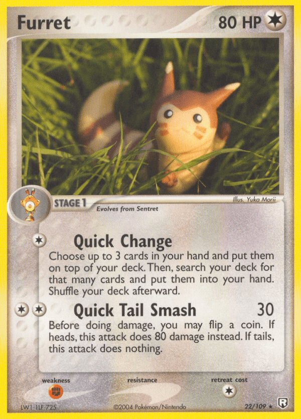 Furret — Team Rocket Returns #22