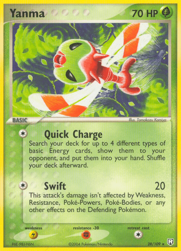 Yanma — Team Rocket Returns #28