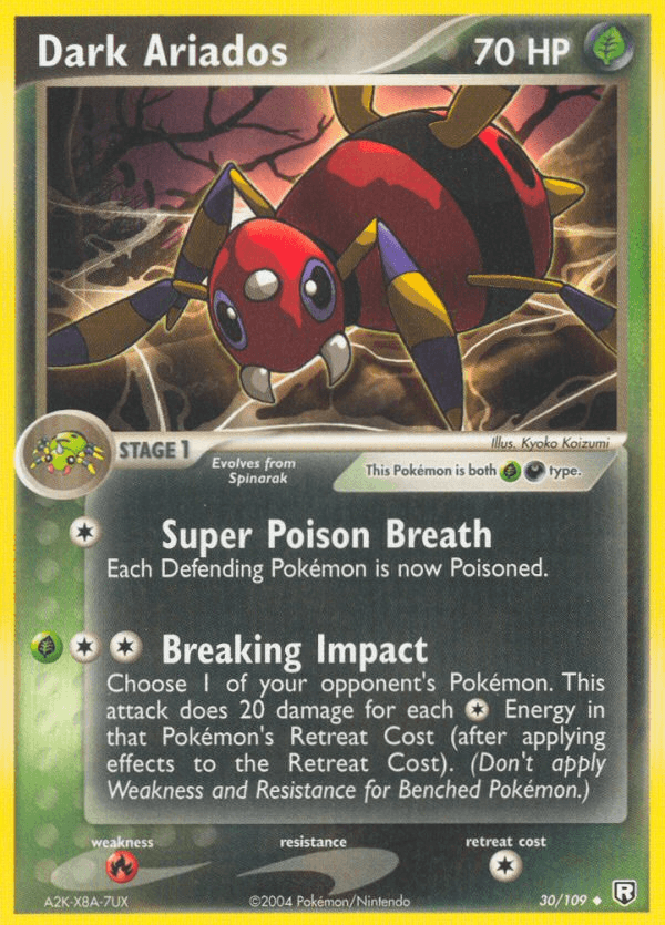 Dark Ariados — Team Rocket Returns #30