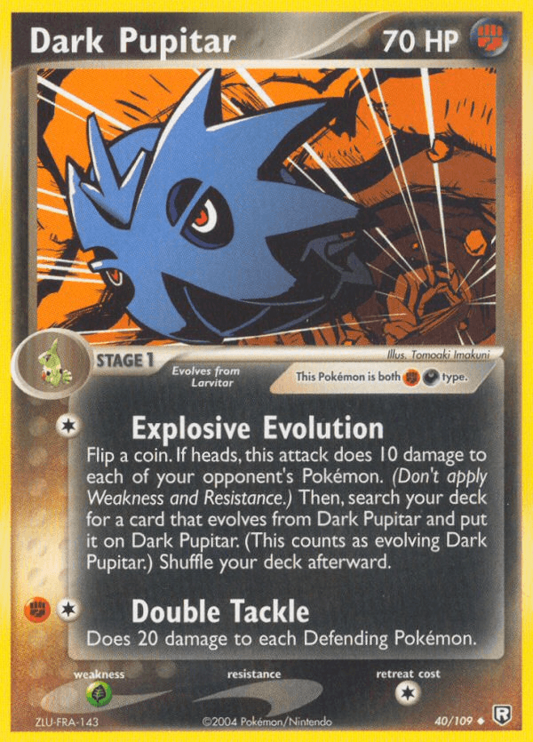 Dark Pupitar — Team Rocket Returns #40
