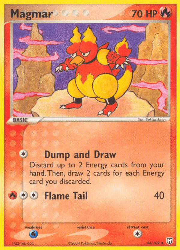 Magmar — Team Rocket Returns #44