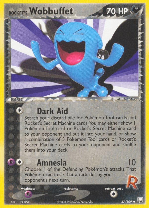 Rocket's Wobbuffet — Team Rocket Returns #47