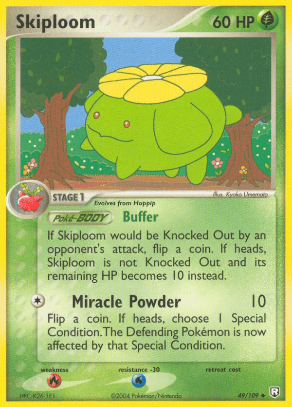 Skiploom — Team Rocket Returns #49