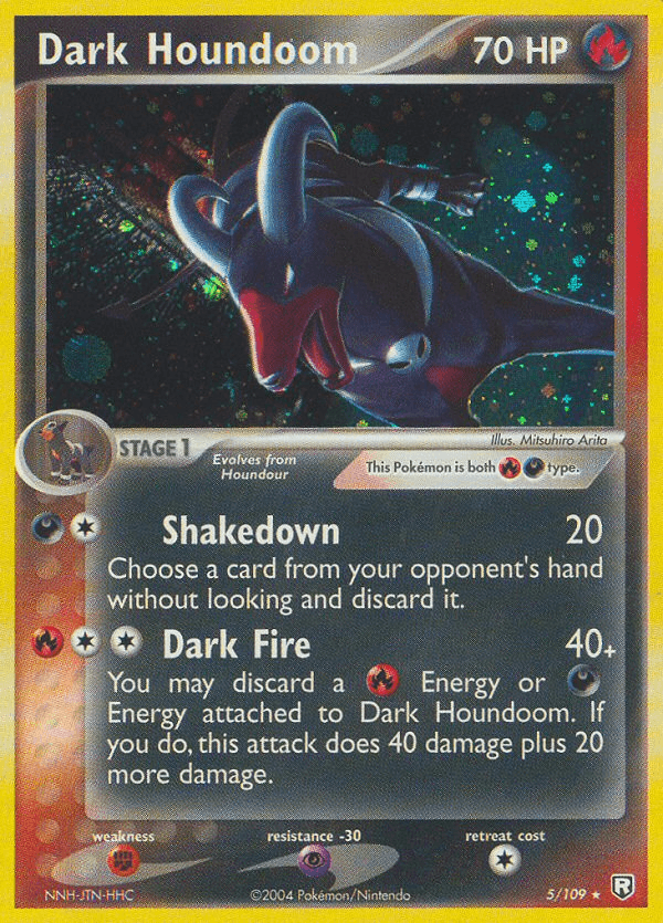 Dark Houndoom — Team Rocket Returns #5