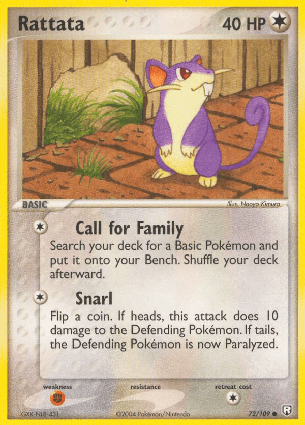 Rattata — Team Rocket Returns #72