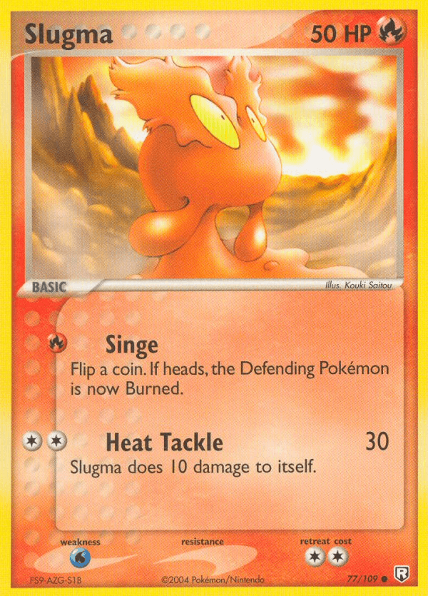 Slugma — Team Rocket Returns #77