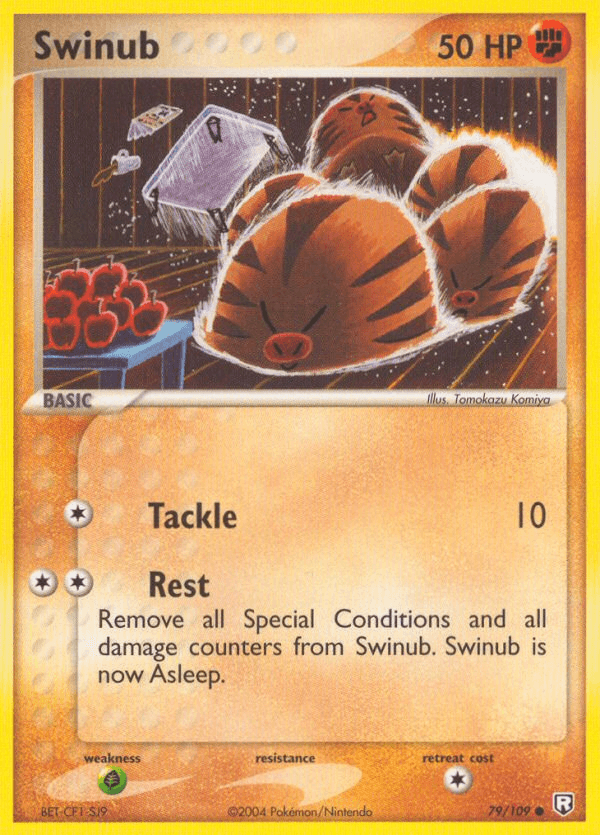Swinub — Team Rocket Returns #79