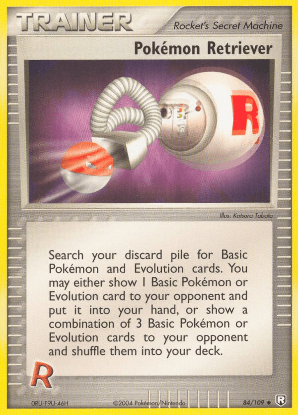 Pokémon Retriever — Team Rocket Returns #84