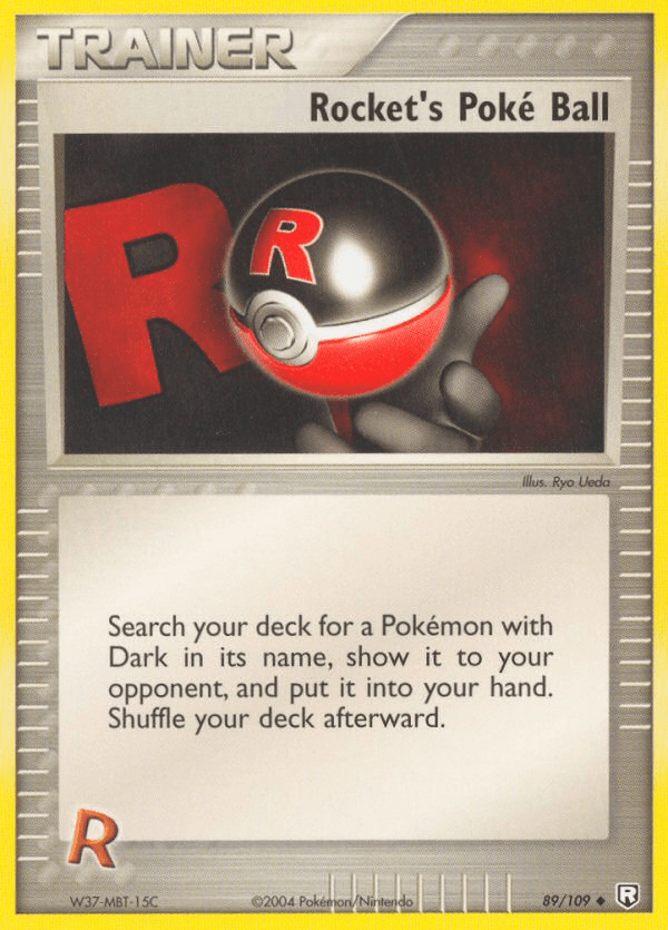 Rocket's Poké Ball — Team Rocket Returns #89