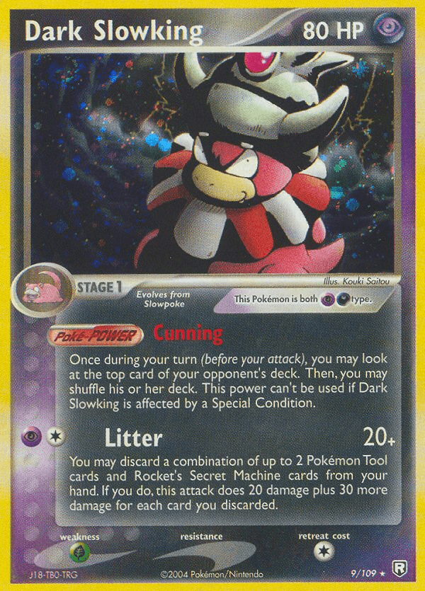 Dark Slowking — Team Rocket Returns #9