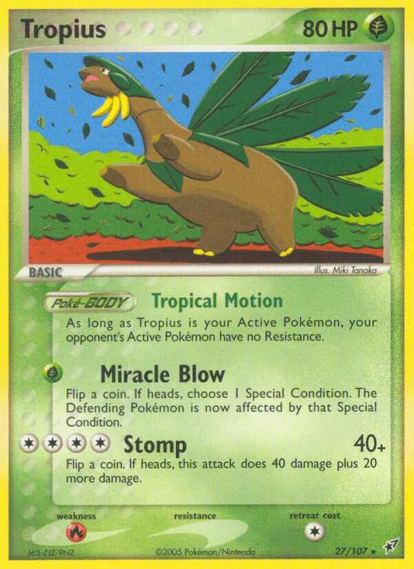 Tropius — Deoxys #27