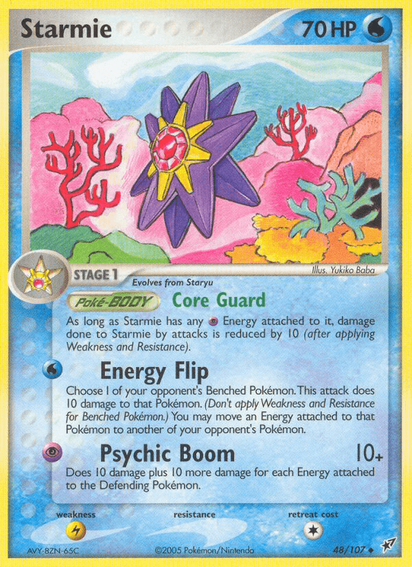 Starmie — Deoxys #48
