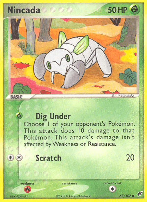 Nincada — Deoxys #67