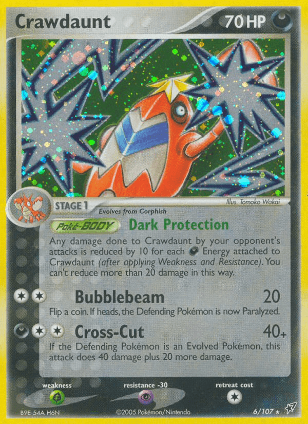 Crawdaunt — Deoxys #6
