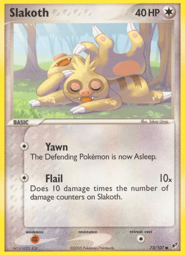 Slakoth — Deoxys #73