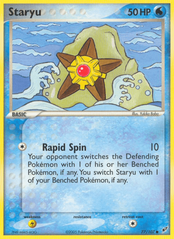 Staryu — Deoxys #77