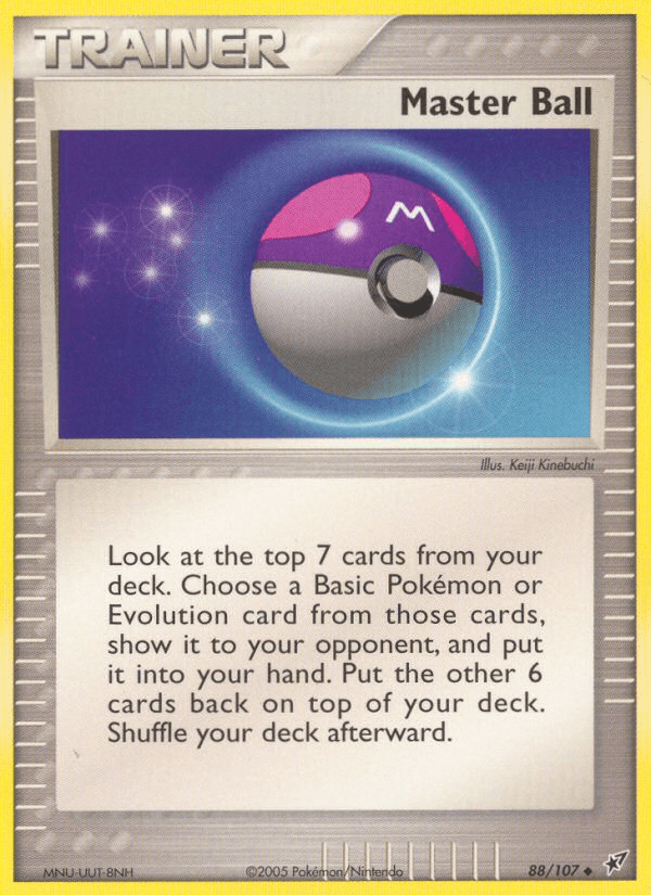 Master Ball — Deoxys #88