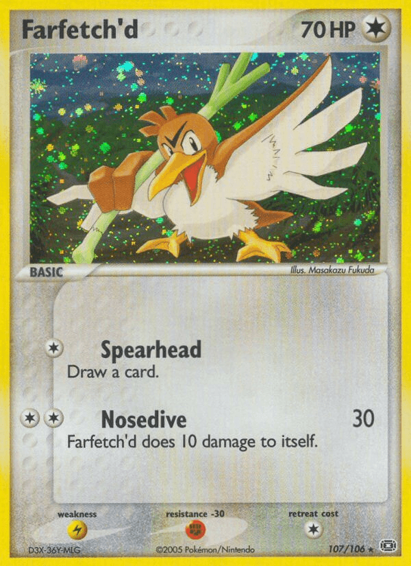 Farfetch'd — Emerald #107