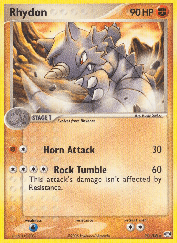 Rhydon — Emerald #19